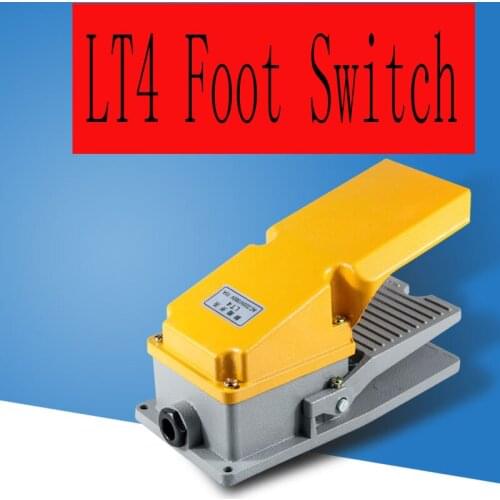 LTH-1/6 Foot Switch LT4 Foot Switch Punch CNC Lathe Hydraulic Chuck Foot Switch Aluminum Shell