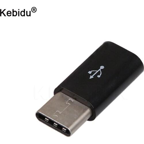 Micro USB Male to Type-C USB-C Female Cable Adapter Type C Converter for Macbook Nokia N1 ChromeBook Nexus 5X 6P ADT778 Laptop