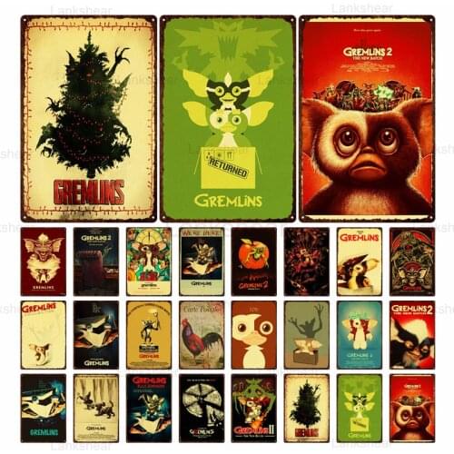 Cartoon Metal Tin Sign Decorative Plate Funny Metal Poster Plaque Metal Vintage Wall Decor animal movie comics Decorative Plate