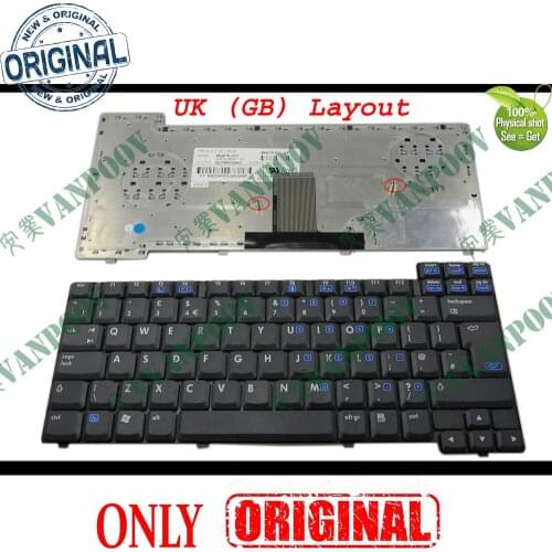 New Laptop keyboard for HP Compaq nx7300 nx7400 nc8430 nw8440 nx8420 Black UK GB version - V061026AK1 UK