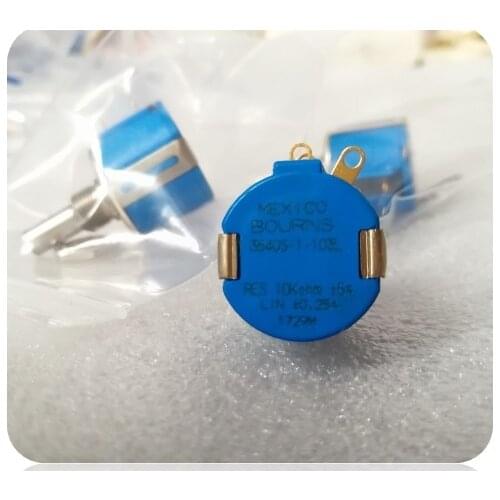Original Bourns 3540S-1-103L 10K 5% wirewound potentiometer switch