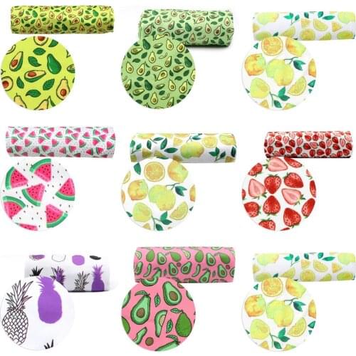 50*145cm Fruit 4 Ways Stretch Knit Fabric for Tissue Sewing Quilting Needlework DIY Cloth Bags Tilda Doll,1Yc17970