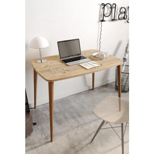 60x90 Cm Desk Computer Desk Office Course Dining table Pine 60 x90ahsap Foot