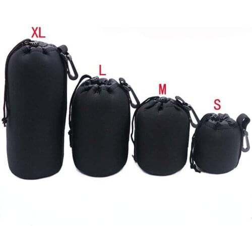 SLR camera lens bag storage bag lens protection bag sleeve waist bag photography bag simple portable camera bag