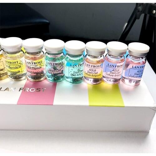 12pcs/box BB Cream Dermewhite bb Serum Mix Starter Kit with bb Foundation Niacinamide for Effective Brightening