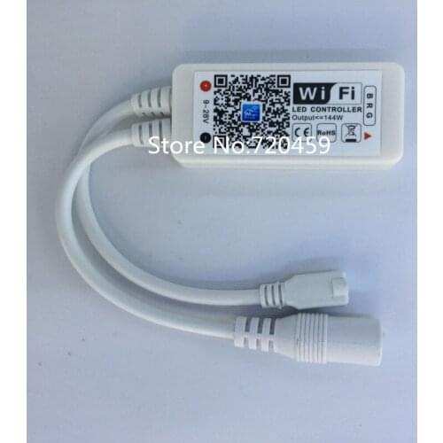 2pcs MINI RF 21 key WiFi contorller LED RGB Controller RF Remote Control IOS/Android for LED Strip RGB