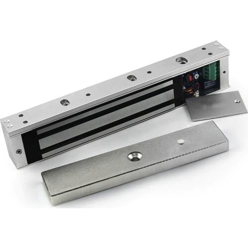 350KG (800lbs) Access Control Electric Magnetic Door Lock 12V Electric Lock Holding Force High Quality