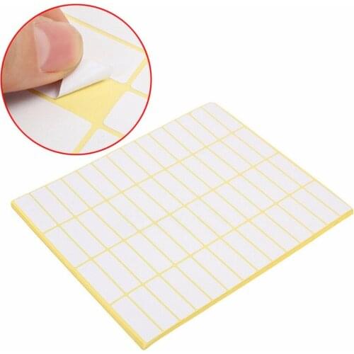 840 white adhesive label 13x38 mm price blank white sticker small paper sticker sticker writable note sticker label crafts