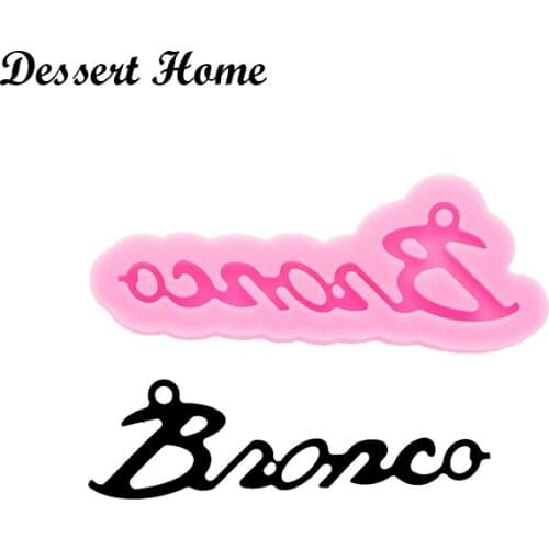 DY0555 Glossy Resin Letter Molds, Mold for Keychain , Silicone Molds DIY Epoxy Jewellery Making, Clay Molds