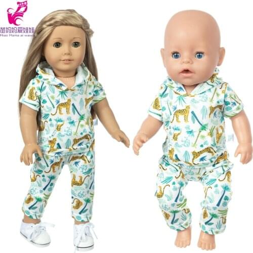 Doll Clothes for 18 Inch Doll Coat Clothes for 43cm Born Baby Doll Clothes Dress Wear Children Christmas Gifts Dropshipping