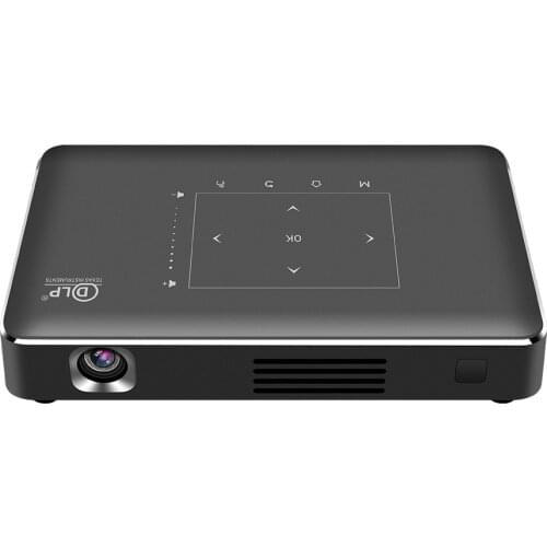 P10-II Portable DLP Android 9.0 Mini Projector 100M RJ45 LAN HD IN Beamer Home Cinema LED Video Proyector 4K