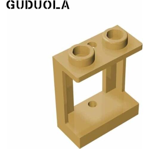 Guduola Panel 1x2x2 Recessed Solid Stud with Arched Window Opening (90195) MOC Building Block Toys Parts Brick 5pcs/LOT