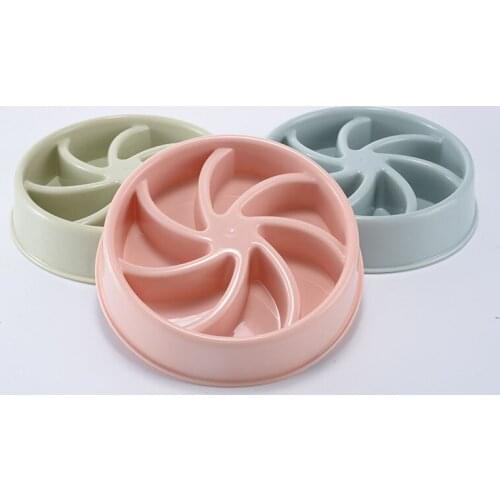 Dog Feeding Food Bowls Puppy Slow Down Eating Feeder Portable Pets Bowl Dogs Accessories