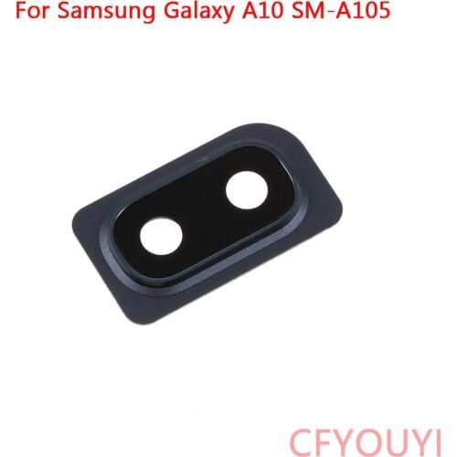 1~5pcs Original New Back Camera Lens Ring Cover with Glass Lens for Samsung Galaxy A10 A105