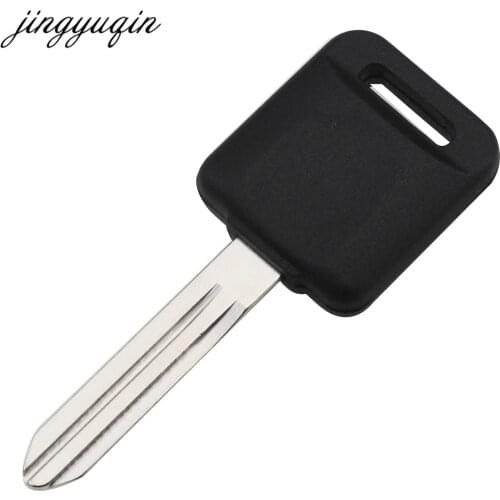 Jingyuqin 15pcs/lot Blank Key Replacement Transponder Key Shell for Nissan Teana Versa Livina Sylphy Tiida Sunny March X-trail