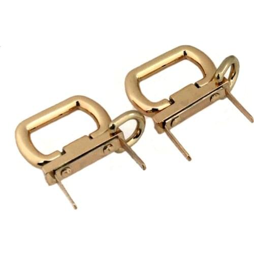 1pcs Fashion Metal Hang Buckle Bag Decoration Clasp for DIY Handbag Bag Purse Luggage Hardware Closure Bag Parts Accessories