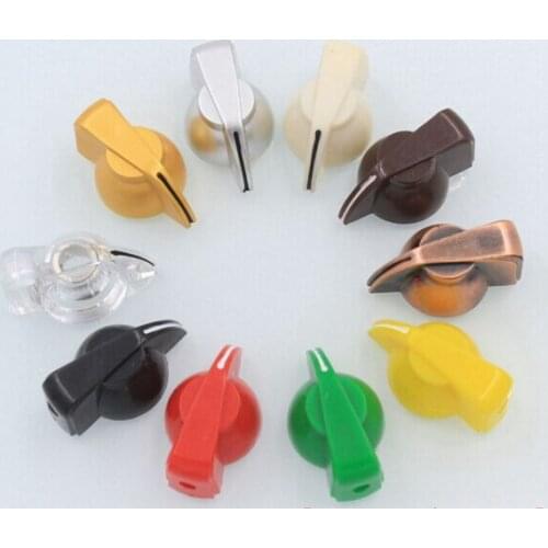 Vintage Chickenhead knob Rotary Switch Pointer Knob 6.4mm 10PCS