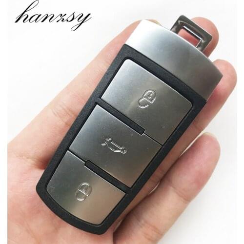 3 Buttons Smart key Case For VW Volkswagen CC Passat Magotan For 3C0 959 752 BA 752 AD Car Remote Key shell Fob Cover