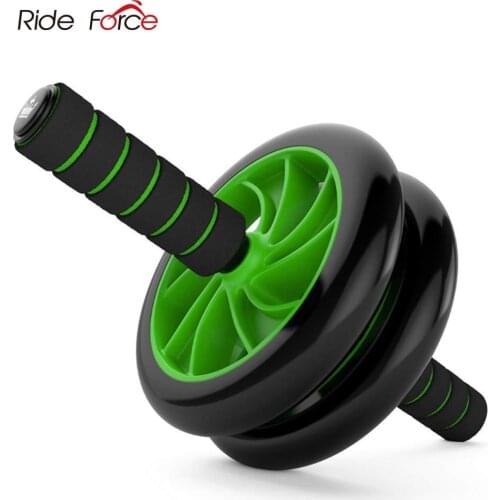 Abdominal Ab Roller Home Gym Fitness Gear Abs Trainer with Mat Double Wheel Machine Muscle Exercise Workout Equipment