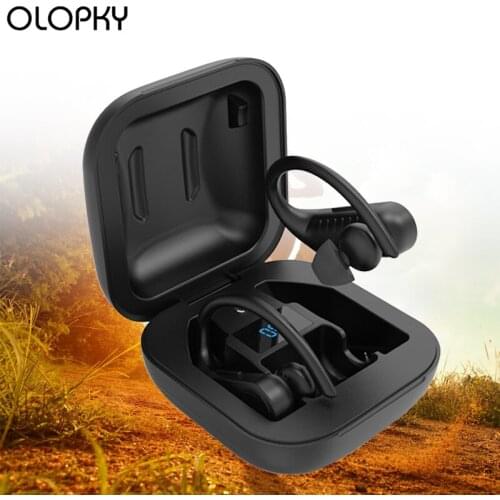 B1 TWS Bluetooth 5.0 Sports Headphones 8D Wireless Ear Hook Earphones Stereo Headset Handsfree For iPod Mobie Phone PK B10 Q62