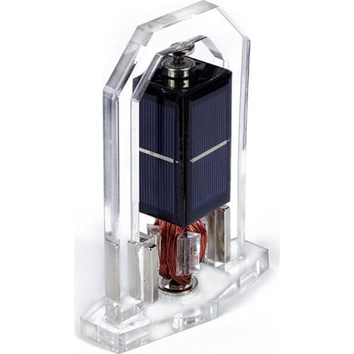DIY Magnetic Levitation High-speed Solar Motor Mendocino Motor Vertical Solar Technology Toy Best Creative Gift 300-1500RPM