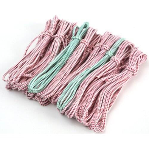 20M/52M/80M/LOT Round High Elastic Sewing Elastic Band Fiat Rubber Band Waist Band Stretch Rope Elastic Ribbon
