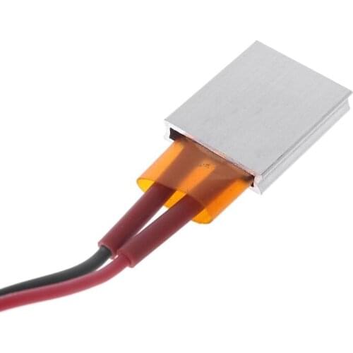 12V PTC Ceramic Electric Heating Plate Aluminum Shell Ceramic Sheet Constant Temperature Heater homeful tool