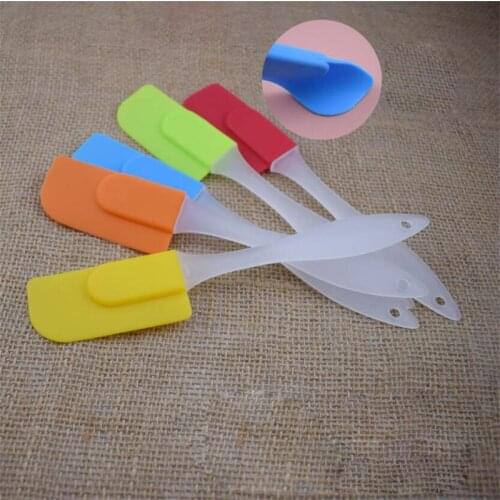 Pastry Tools Silicone Spatula Baking Scraper Cream Butter Handled Cake Spatula Cooking Cake Brushes Kitchen Utensil Tools