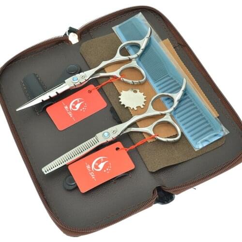 Meisha 5.5'' 6.0'' Japan Steel Hairdresser Professional Scissors Hair Cutting Shears Thinning Clipper Barbers Accessories A0018A