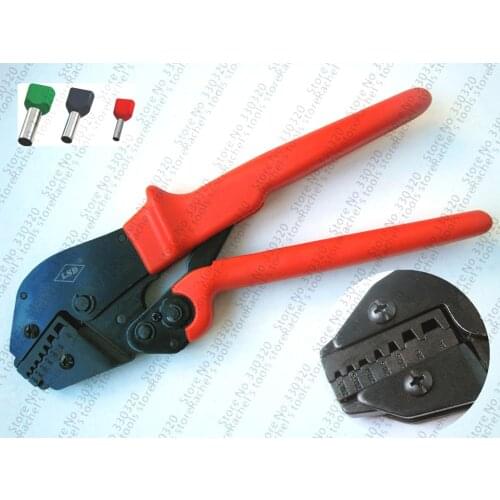 Twin cord end terminal crimping tool AP-26TW 2*0.5-6mm2