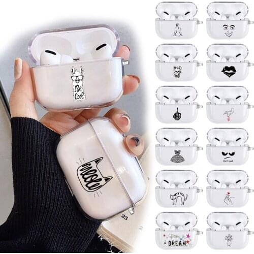 Portable Protective Cover for Apple AirPods Pro Dust-proof Protective Silicone Cover Earphone Case AirPods Accessories