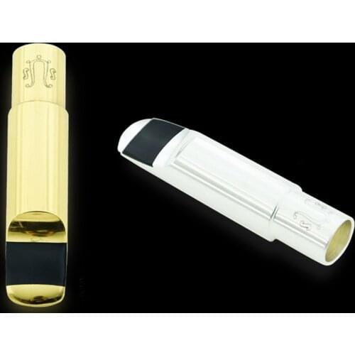 Professional Tenor Soprano Alto Saxophone Metal Mouthpiece Silver Plated Slideway Mouthpiece Sax Mouth Pieces 56789