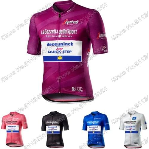 Quick Step Team Cycling Jersey 2021 Italy Tour Champion Cycling Clothing Men Race Road Bike Shirts Bicycle Tops MTB Maillot