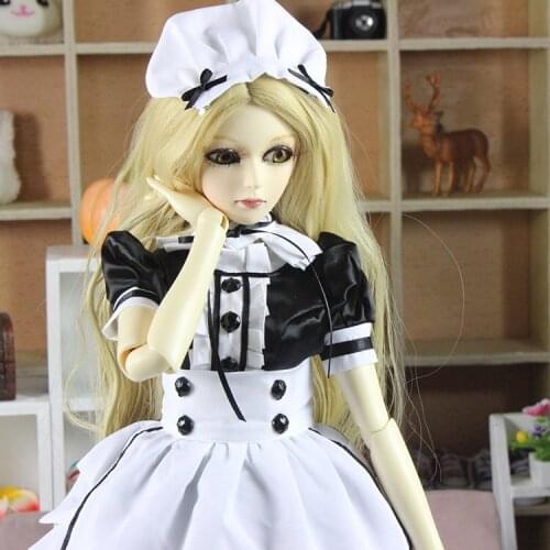 1/4 1/3 scale BJD Maid dress set for SD clothing BJD doll accessories,Not included doll,shoes,wig,and other accessories 18D1592
