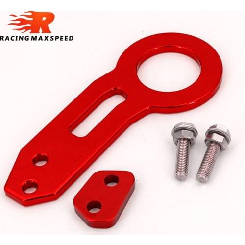 Aluminum tow hook Universal Racing accessories rear JDM red blue black color