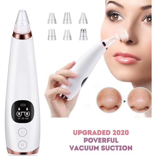 Blackhead Remover Face Deep Nose Cleaner T Zone Pore Acne Pimple Removal Vacuum Suction Facial Diamond Beauty Clean Skin Tool