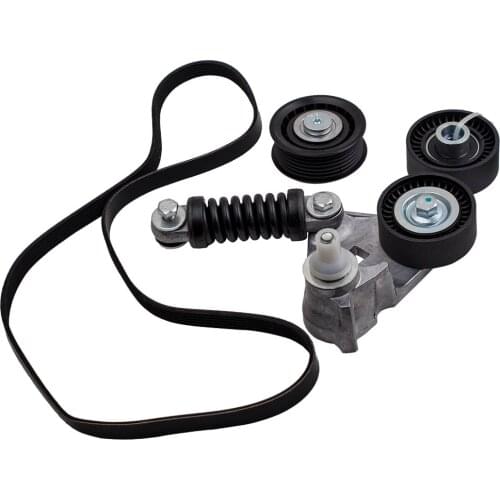 Alternator Fan Drive Belt Pulley Tensioner For Jaguar X-Type 2.0 2.2 Diesel 03-09 XS7E6A228CC For Ford Mondeo MK3 2.0 6Ribs