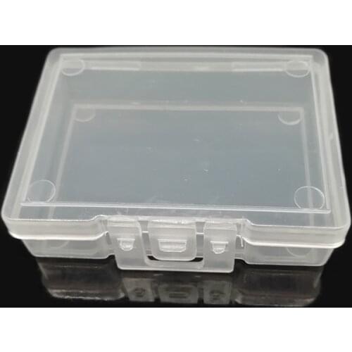 100pcs Fishing Accessories Boxes transparent plastic Bait Lure Storage Case Container Fishing Hook Tackle Bait Box Pesca Peche