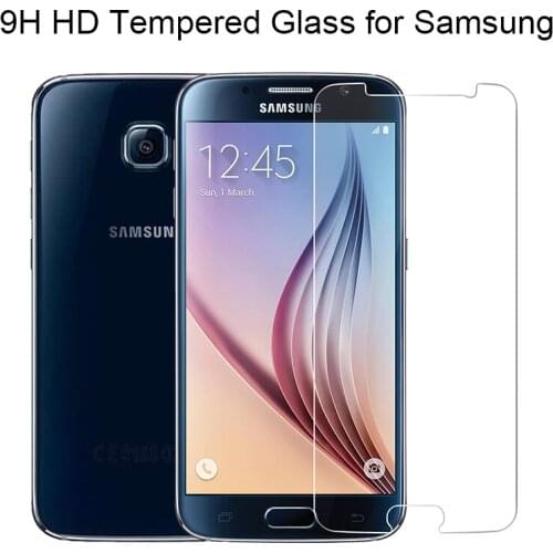 2PCS Tempered Glass For samsung galaxy s7 G9300 Glass Screen Protector 2.5D 9H Protective Film