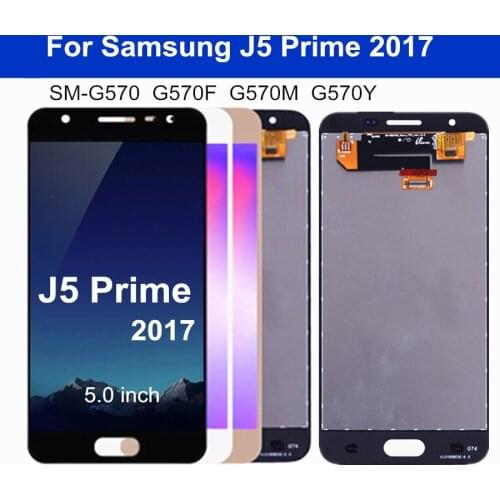 5.0" For Samsung J5 Prime G570 G570F G570M G570Y for SAMSUNG J5 Prime 2017 G571F LCD Display with Touch Screen Sensor Assembly