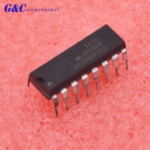 1/5PCS ML2020CP ML2020C Encapsulation:DIP-16 UM9508 95089 UMC IC ATF diy electronics
