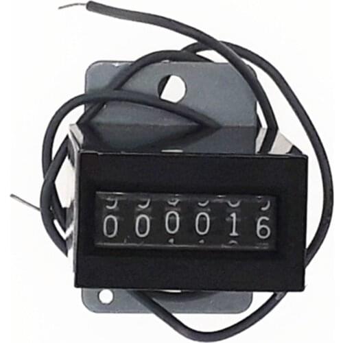 10 pcs/lot 6 digits arcade coin Counter +12V, mechanical counter