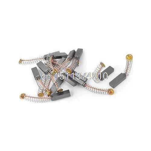 18mm x 6mm x 4mm Generators Power Electric Motor Carbon Brushes 15pcs
