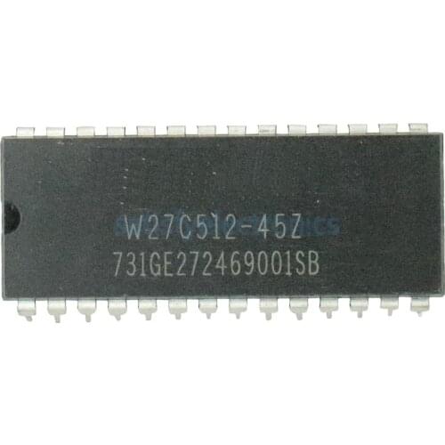 2pcs/lot W27C512-45Z W27C512-45 W27C512 DIP28