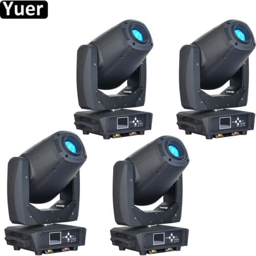 4Pcs/Lot 260W LED Spot Beam Wash 3IN1 Moving Head Light DMX512 Professional DJ /Bar /Party /Show /Stage Light LED Stage Machine