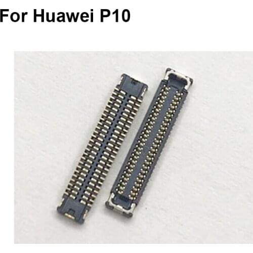 5PCS For Huawei P10 P 10 display screen FPC connector For Huawei P10 P 10 logic on motherboard mainboard