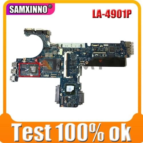 AKemy Laptop Motherboard For HP Elitebook 8440W 8440P Mainboard 594026-001 KCL00 LA-4901P N10M-NS-S-B1 QM57 DDR3