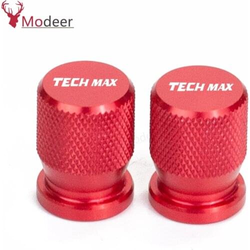 TECH-MAX Motorcycle Accessories Wheel Tire Valve caps Airtight Covers For YAMAHA TMAX TECHMAX XMAX TECHMAX TECH MAX TMAX560 XMAX