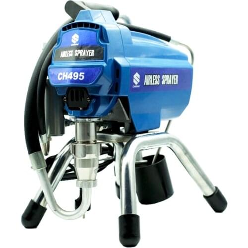 Charhs Electric Airless Paint Sprayer 495 painting machine tool 3045 psi pressure Suit for Indoor spraying, fence spraying