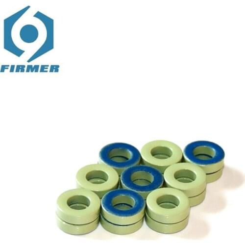 Ferrite Cores 50PCS 17.5*9.4*4.83 mm Toroid Core Ferrite Chokes Ring Iron Powder Inductor Ferrite Rings Light Green Blue